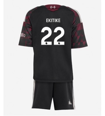 Liverpool Hugo Ekitike #22 Tredjetrøje Børn 2026-27 Kortærmet (+ Korte bukser)
